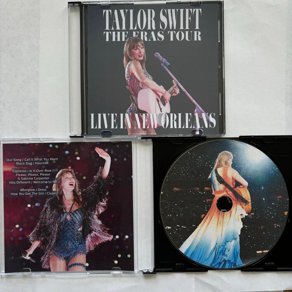Taylor Swift The Eras Tour Live in New Orleans Surprise Song CD